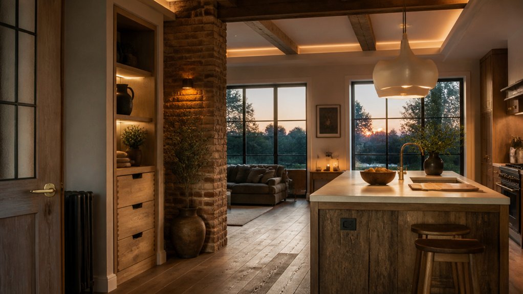 coherent rustic interior design