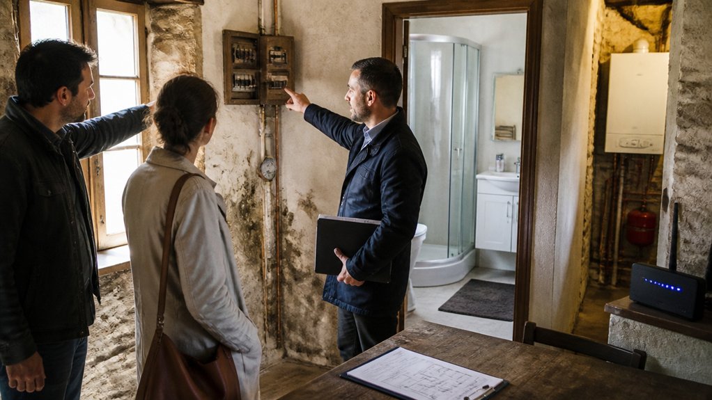 conduct thorough property inspection