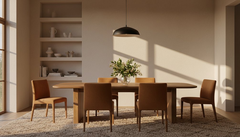 cozy modern dining areas