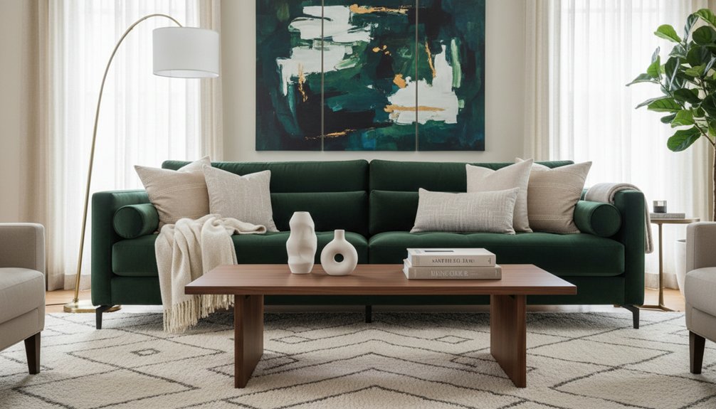 designing with bold sofa