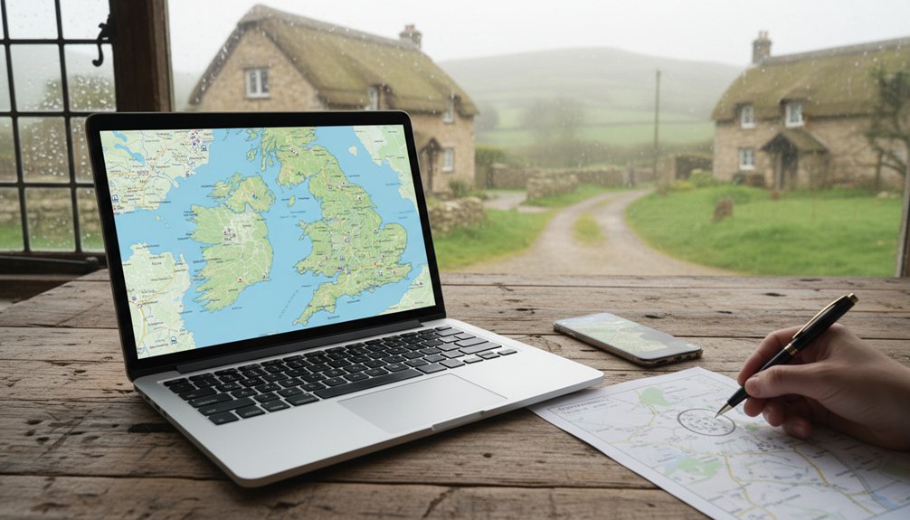 finding remote village homes