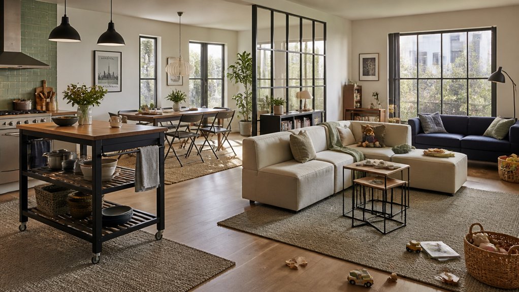 flexible adaptable living spaces
