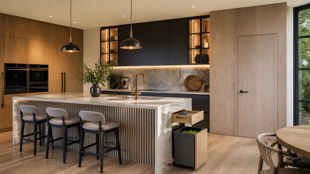 functional warm vintage inspired finishes