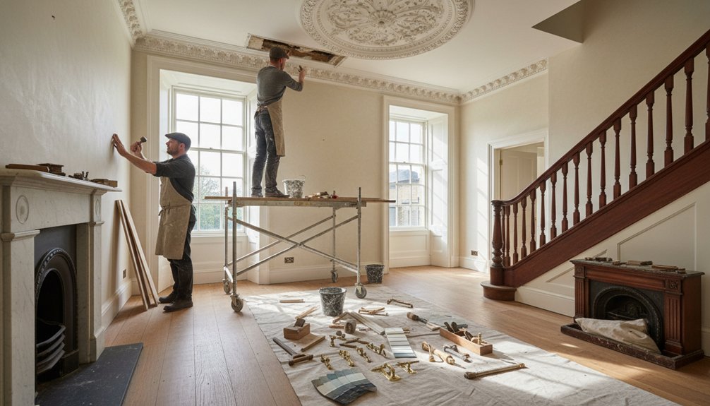 historic georgian townhouse restoration