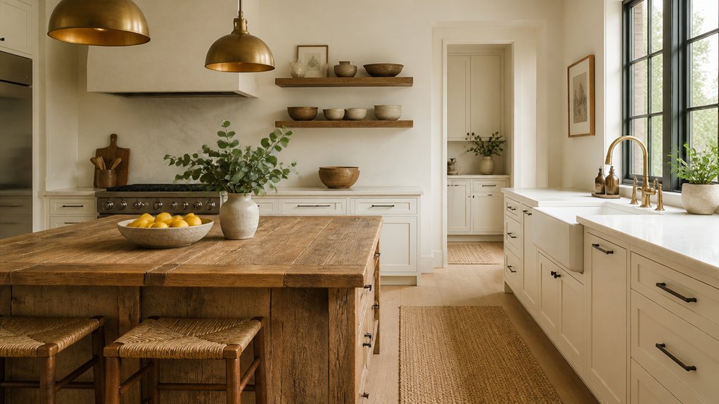 minimalist rustic kitchen decor