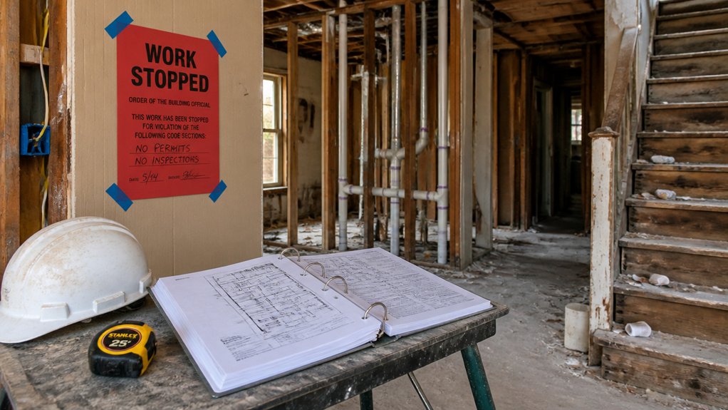 obtain permits and inspections