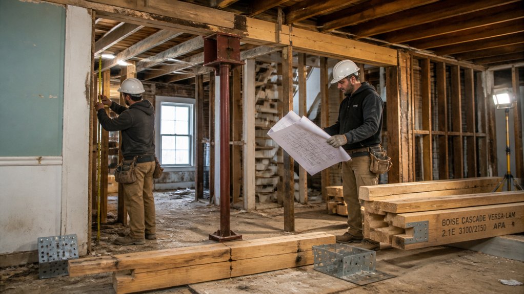 professional structural replacement required