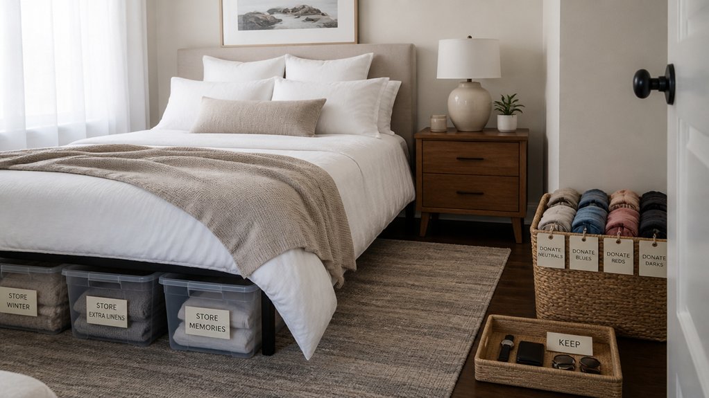 quick bedroom decluttering tips